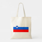 Sloveense vlag tote bag (Achterkant)
