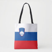 Sloveense vlag tote bag (Voorkant)