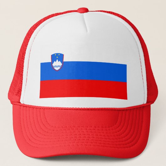 Sloveense vlag trucker pet (Voorkant)