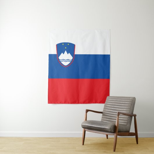 Sloveense vlag wandkleed (In situ)
