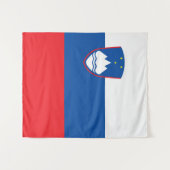 Sloveense vlag wandkleed (Voorkant (horizontaal))