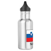 Sloveense vlag waterfles  (Links)