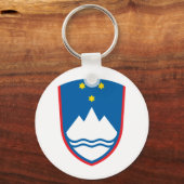 Sloveense wapenschild sleutelhanger (Voorkant)