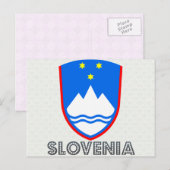 Sloveense wapenstilstand briefkaart (Voorkant / Achterkant)