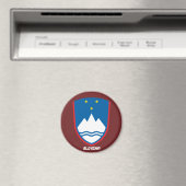Slovenia Coat of Arms Magnet (Insitu (Vaatwasser))