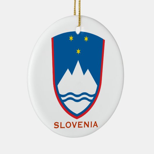 SLOVENIA * Crest Ornament Slovenski Božični Okrase (Rechts)