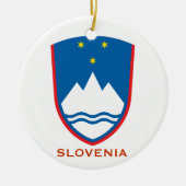 SLOVENIA * Crest Ornament Slovenski Božični Okrase (Voorkant)