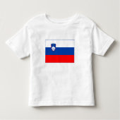 Slovenia Flag Kinder Shirts (Voorkant)