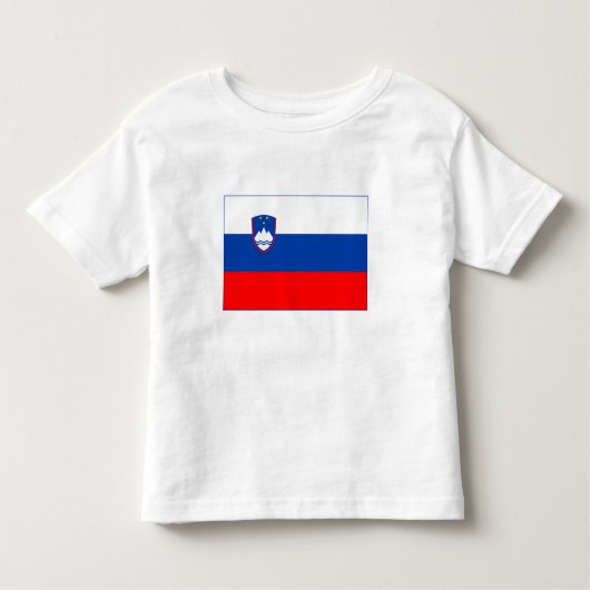 Slovenia Flag Kinder Shirts (Voorkant)