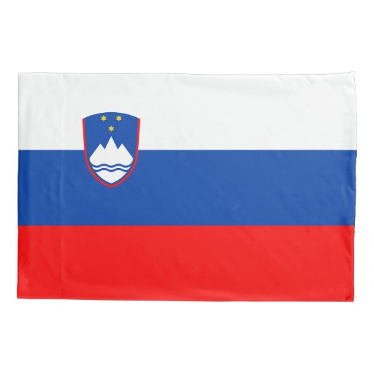 Slovenia Flag Kussensloop (Achterkant)