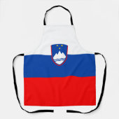 Slovenia Flag Schort (Voorkant)