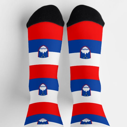 Slovenia Flag Sokken (Top)
