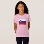Slovenia Flag T-shirt (Voorkant volledig)