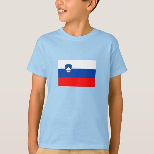 Slovenia Flag T-shirt (Voorkant)