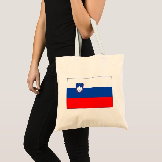Slovenia Flag Tote Bag (Voorkant (product))