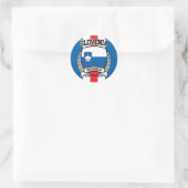 Slovenia Ronde Sticker (Tas)