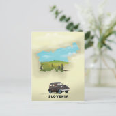Slovenië Afbeelding van kaartreisposter Briefkaart (Staand voorkant)