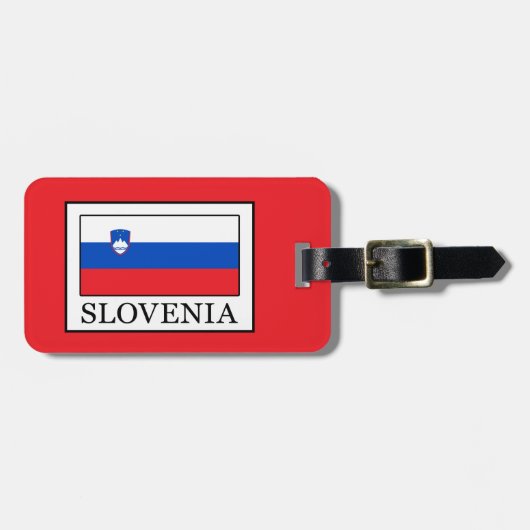 Slovenië Bagagelabel (Voorkant horizontaal)