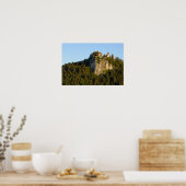 Slovenië, Bled, Bleemmeer, Bled Castle op Poster (Keuken)