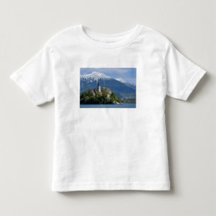 Slovenië, Bled, Meer van Bled, Bled-eiland, Bled Kinder Shirts