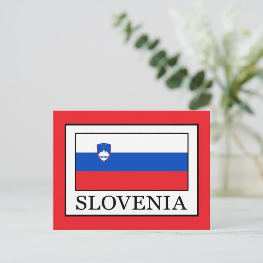 Slovenië Briefkaart (Staand voorkant)