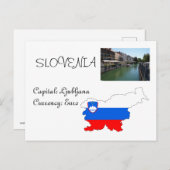 Slovenië Briefkaart (Voorkant / Achterkant)