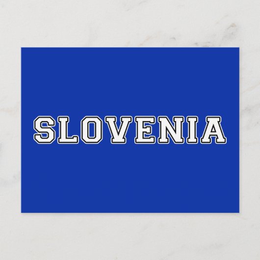 Slovenië Briefkaart (Voorkant)