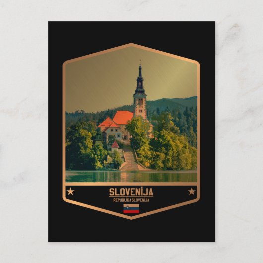 Slovenië Briefkaart (Voorkant)