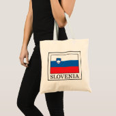 Slovenië canvas tas (Voorkant (product))