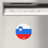 Slovenië Flag Charming Patriotic Magneet (Insitu (Vaatwasser))