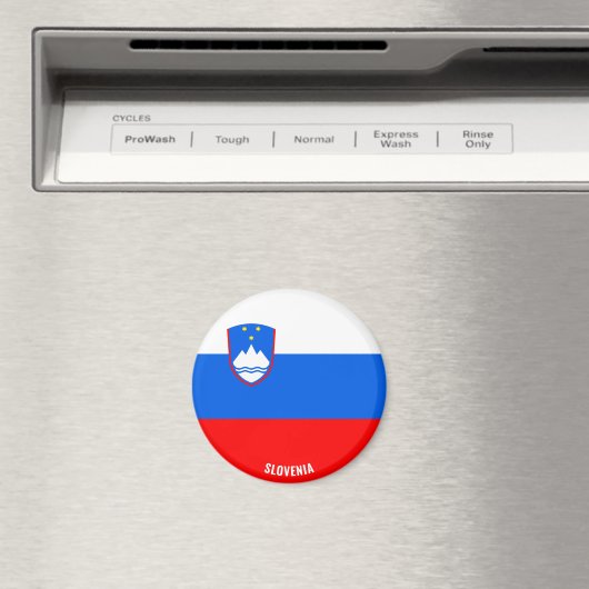 Slovenië Flag Charming Patriotic Magneet (Insitu (Vaatwasser))