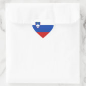 Slovenië Flag Heart Sticker (Tas)