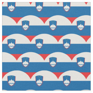 Slovenië Flag & Slovenië Trendy Fabric/mode Stof