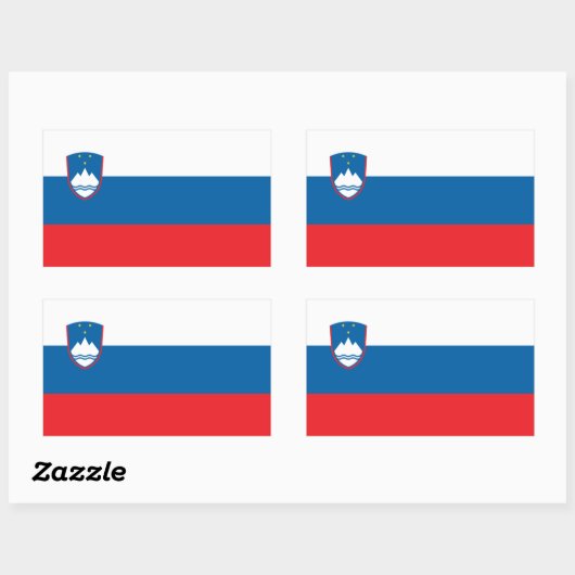 Slovenië Flag Sticker (Vel)