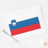Slovenië Flag Sticker (Envelop)