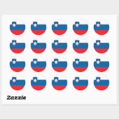 Slovenië Flag Sticker (Vel)