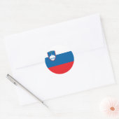Slovenië Flag Sticker (Envelop)