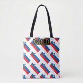 SLOVENIË GOLD TOTE BAG (Voorkant)