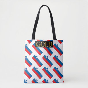 SLOVENIË GOLD TOTE BAG