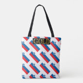 SLOVENIË GOLD TOTE BAG (Achterkant)