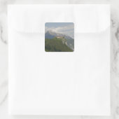 SLOVENIË, GORENJSKA, Bled: Bled Kasteel & 2 Vierkante Sticker (Tas)