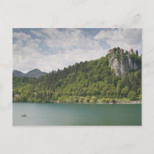 SLOVENIË, GORENJSKA, Bled: Bled Kasteel & Briefkaart