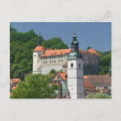 SLOVENIË, GORENJSKA, Skofja Loka: St.-kerk. Briefkaart (Voorkant)