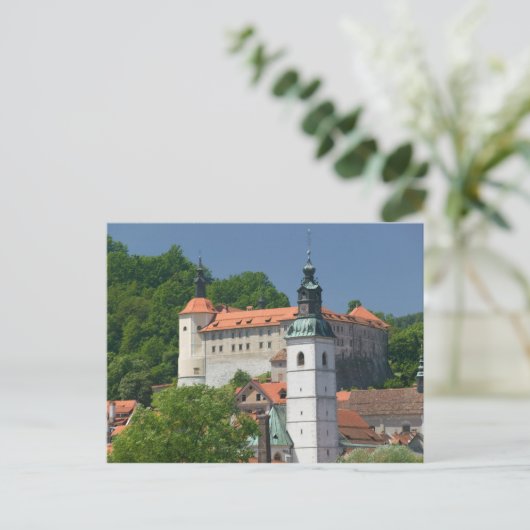 SLOVENIË, GORENJSKA, Skofja Loka: St.-kerk. Briefkaart (Staand voorkant)