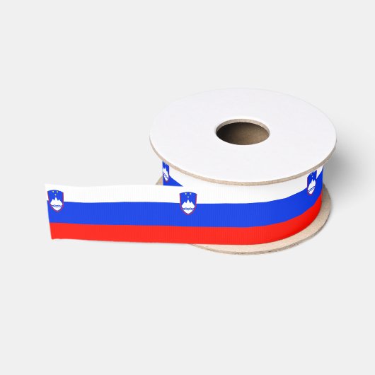 Slovenië Grosgrain Lint (Spoel)