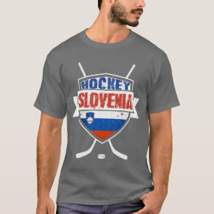 Slovenië Ice Hockey Shield T-shirt