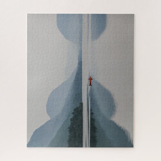 Slovenië Jigzaag Puzzle - Bohinj-meer Legpuzzel (Verticaal)