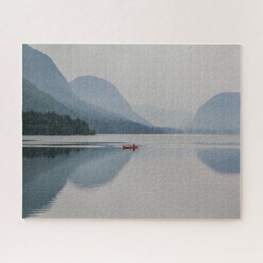 Slovenië Jigzaag Puzzle - Bohinj-meer Legpuzzel (Horizontaal)