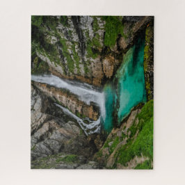 Slovenië Jigzaag Puzzle - Savica waterfall Legpuzzel
