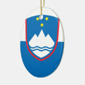 Slovenië Keramisch Ornament (Links)